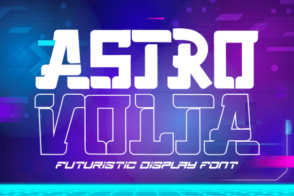Astro Volta: A Display Font That Bridges Bold and Delicate