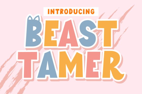 Beast Tamer: A Display Font Built for Bold Campaigns