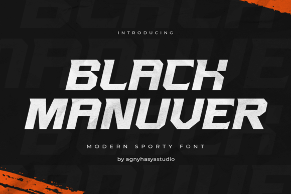 Black Manuver: A Bold Display Font Built for Modern Web Design