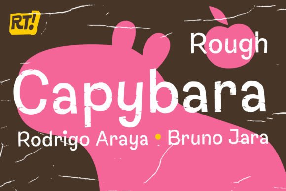 Capybara Rough: A Display Font Built for Handmade Products and Craft Projects
