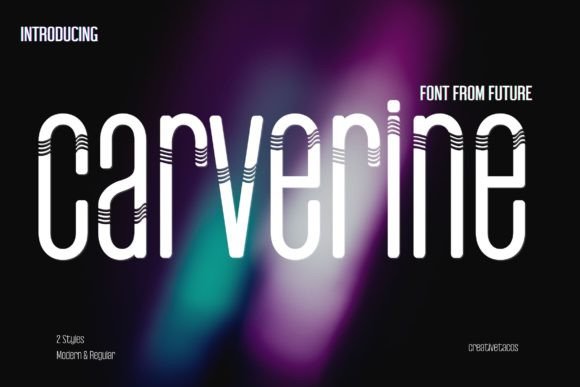 Carverine: A Display Font for Future-Focused Web Design