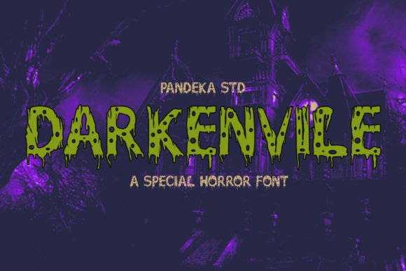 Darkenvile Review: A Spooky Display Font for Campaign Designers