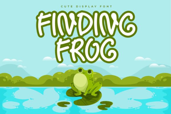 Finding Frog: A Playful Display Font for Modern Web Design
