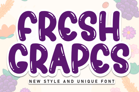 Fresh Grapes Display Font: A Real Web Design Test
