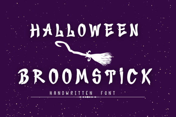 Halloween Broomstick: A Playful Display Font for the Web