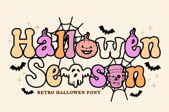 Hallowen Season: A Retro Halloween Font for Playful Web Design