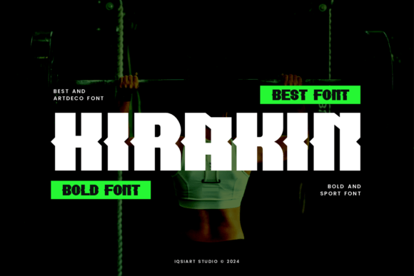 Hirakin: A Display Font That Brings Art Deco Energy to Editorial Design