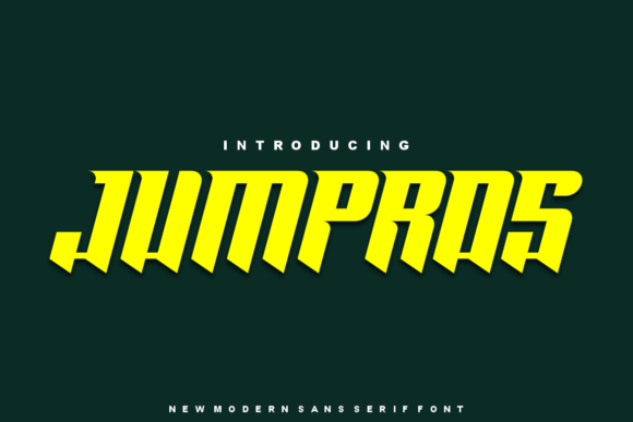 Jumpros Font Review: A Bold Display Typeface for Modern Web Design