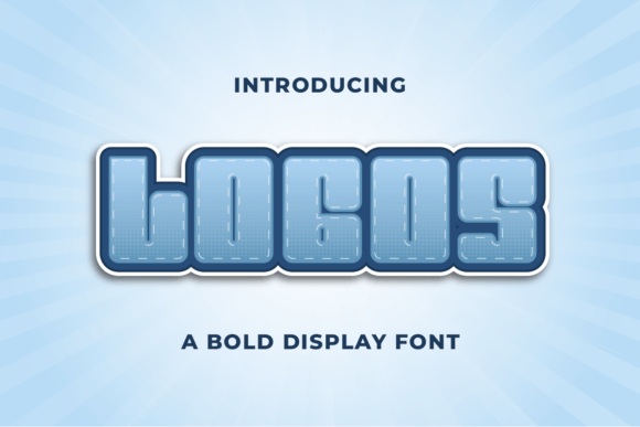 Logos: A Display Font Built for Digital Brand Impact