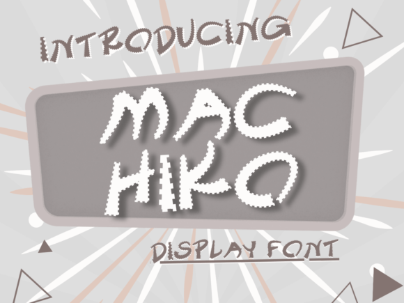 Machiko: The Display Font That Adds Character to Campaigns