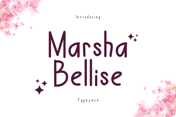 Marsha Bellise: A Display Font for Joyful Editorial Design