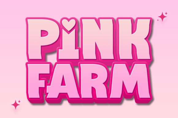 Pink Farm: A Display Font Worth a Second Look