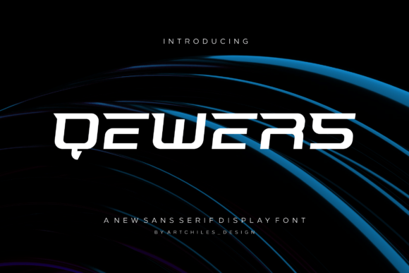 Qewers: A Display Font Built for Campaign Energy