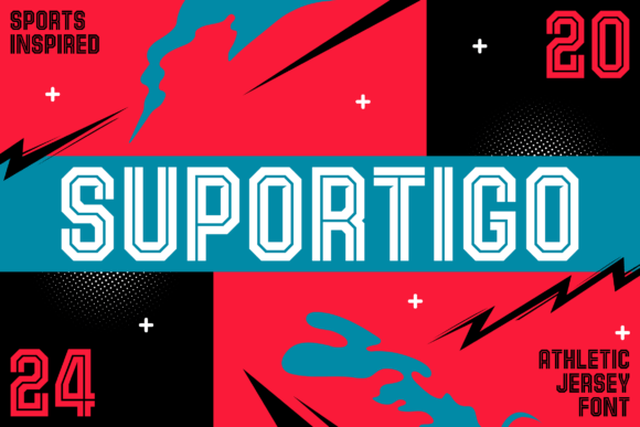 Suportigo: A Display Font That Brings Game Day Energy to Branding
